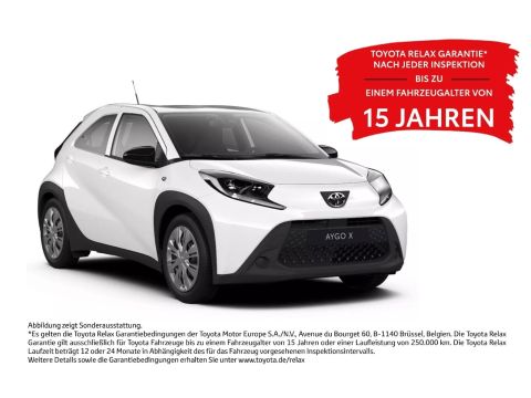 Toyota Aygo X 1,0-l-VVT-i, 5-Türer, Business Edition RFK