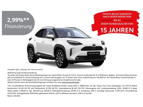 Toyota Yaris Cross 1.5 Hybrid Teamplayer  Modelljahr 25